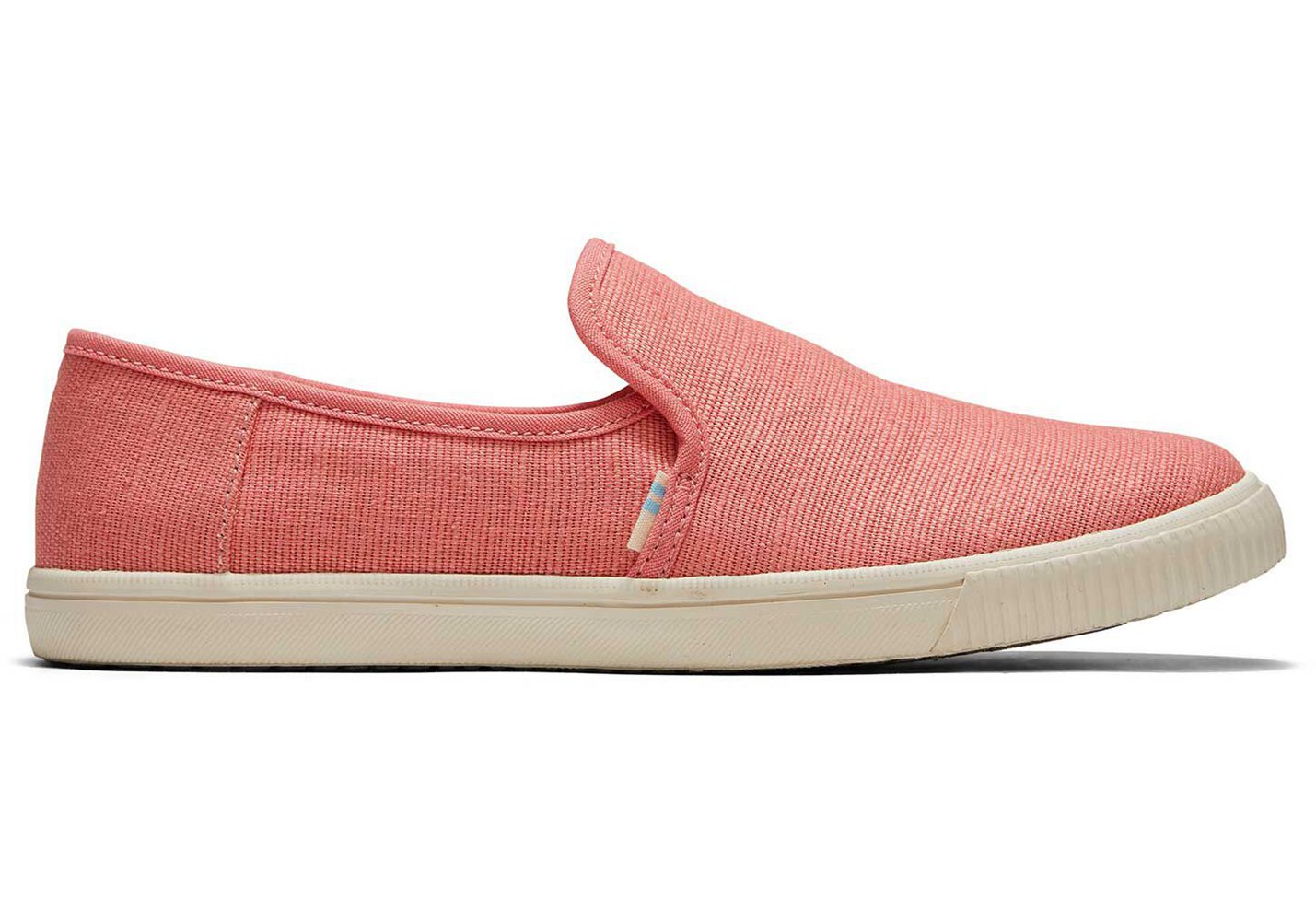 Toms Slip On Damskie Pomarańczowe - Clemente - 46JDQRAEP